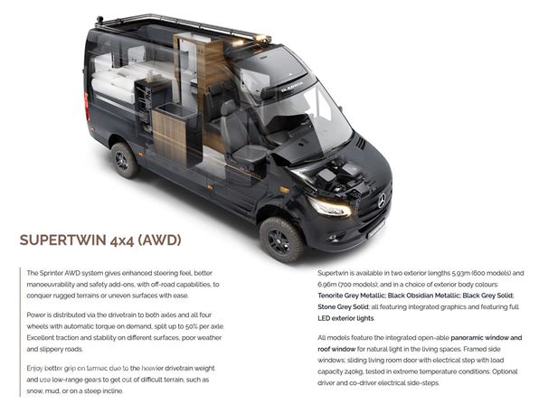 Adria Supertwin MB 600 SPB